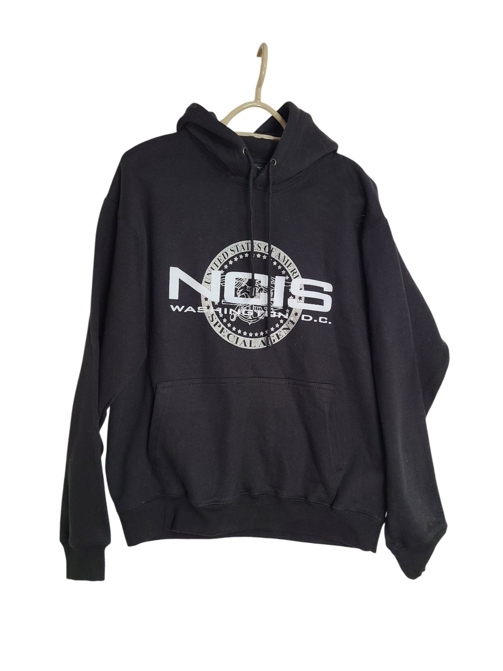 ​NCIS Washington DC Special Agent Graphic Hoodie Pullover Black Size Medium